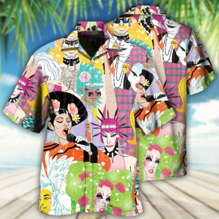 Drag Queen Sing A Song - Hawaiian Shirt - Owl Ohh - Owl Ohh