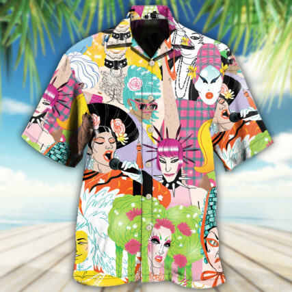Drag Queen Sing A Song - Hawaiian Shirt - Owl Ohh - Owl Ohh