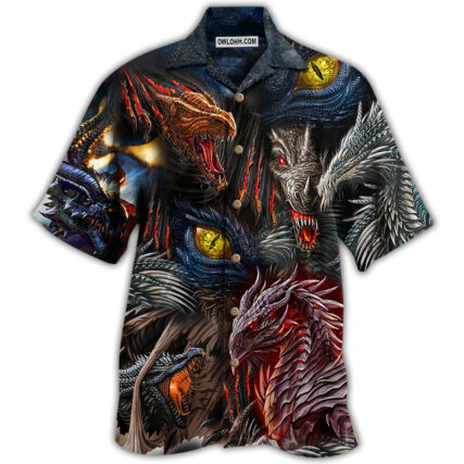 Dragon Amazing Love Life So Cool - Hawaiian Shirt - Owl Ohh - Owl Ohh