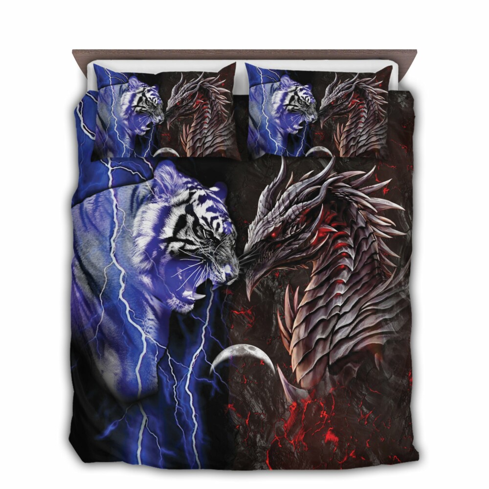 Dragon And Tiger So Cool - Bedding Cover - Owl Ohh - Owl Ohh