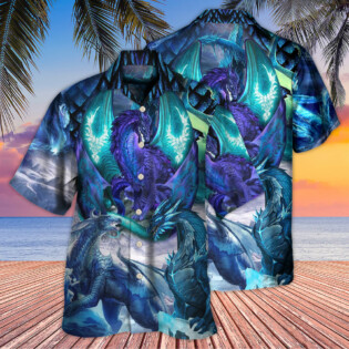 Dragon Love Life Amazing Color - Hawaiian Shirt - Owl Ohh-Owl Ohh