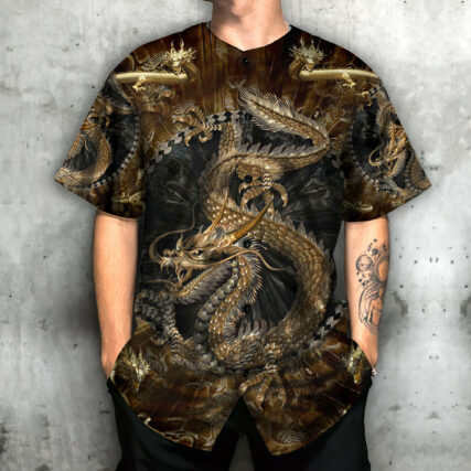 Dragon Love Life Colorful - Baseball Jersey - Owl Ohh - Owl Ohh