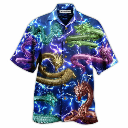Dragon Love Life Amazing Lightning - Hawaiian Shirt - Owl Ohh - Owl Ohh