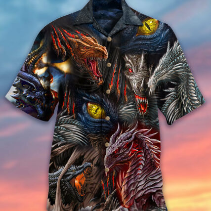 Dragon Amazing Love Life So Cool - Hawaiian Shirt - Owl Ohh - Owl Ohh