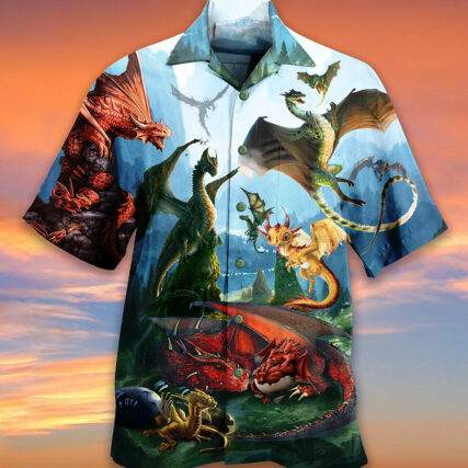 Dragon In The Forest Love Life - Hawaiian Shirt - Owl Ohh - Owl Ohh
