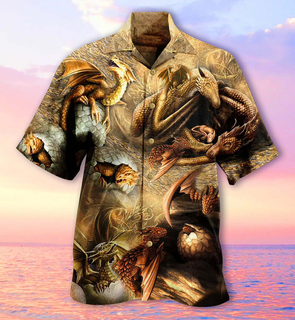 Dragon Love Life Every Time - Hawaiian Shirt - Owl Ohh - Owl Ohh