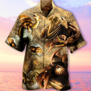 Dragon Love Life Every Time - Hawaiian Shirt - Owl Ohh - Owl Ohh
