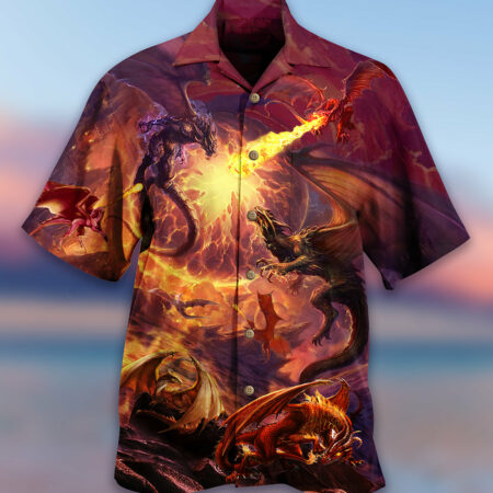 Dragon The War Never Ends - Hawaiian Shirt - Owl Ohh - Owl Ohh