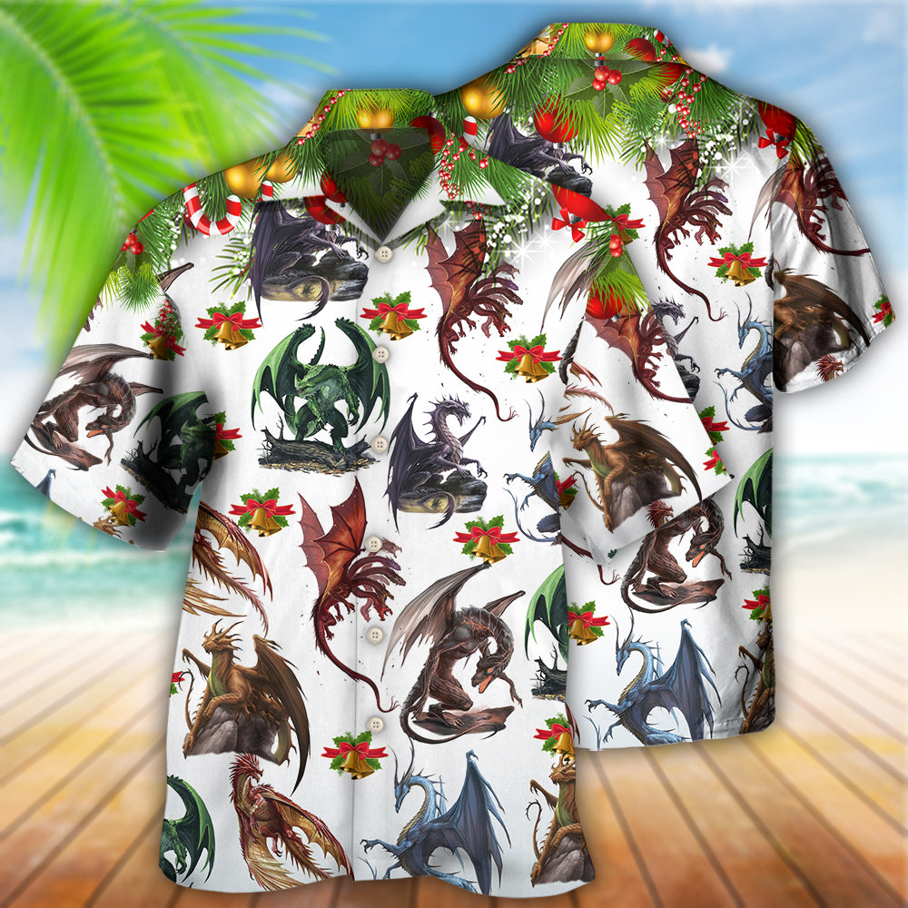 Dragon Merry Christmas Amazing - Hawaiian Shirt - Owl Ohh - Owl Ohh