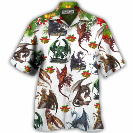Dragon Merry Christmas Amazing - Hawaiian Shirt - Owl Ohh - Owl Ohh