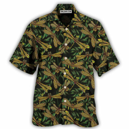 Dragonfly Always With Me - Hawaiian Shirt - Owl Ohh - Owl Ohh