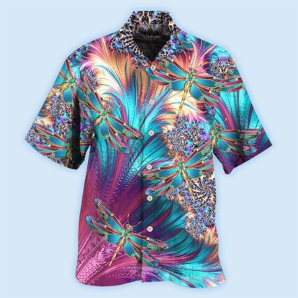 Dragonfly Loves Summer Vibes - Hawaiian Shirt - Owl Ohh - Owl Ohh