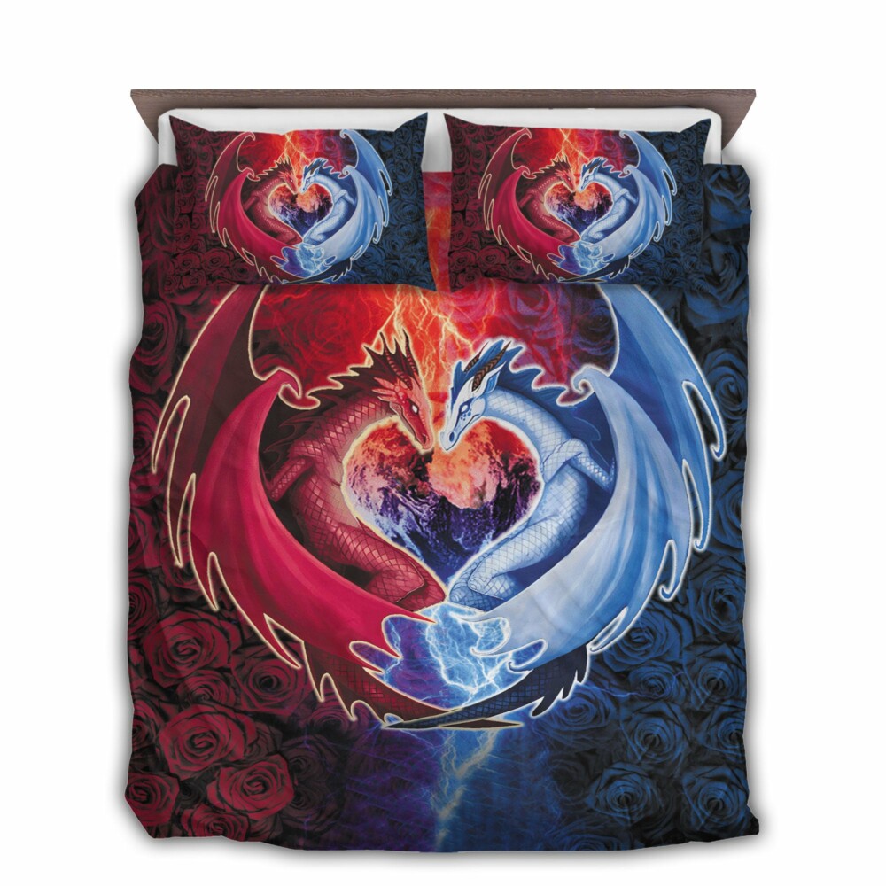 Dragon Heart Rose Sweet - Bedding Cover - Owl Ohh - Owl Ohh
