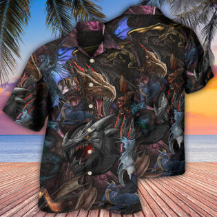 Dragon In A Mystery World - Hawaiian Shirt - Owl Ohh - Owl Ohh