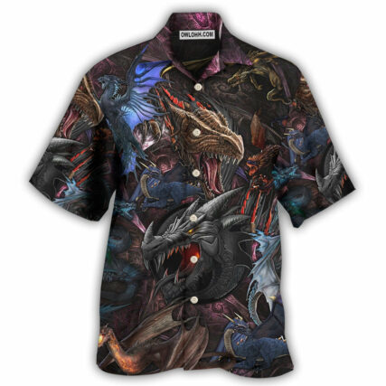 Dragon In A Mystery World - Hawaiian Shirt - Owl Ohh - Owl Ohh