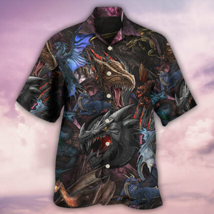Dragon In A Mystery World - Hawaiian Shirt - Owl Ohh - Owl Ohh