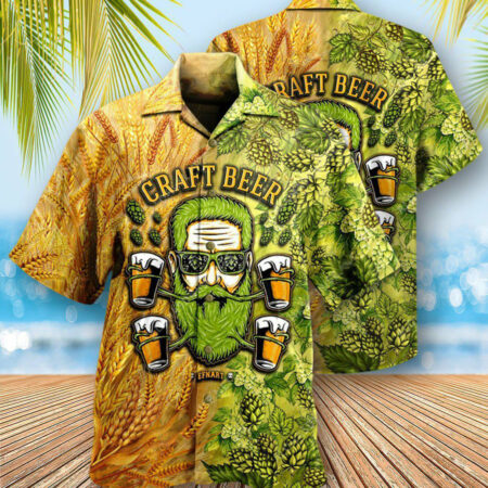 Beer Drink First Think Later - Hawaiian Shirt - Owl Ohh - Owl Ohh