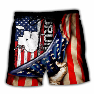 Drum Independence Day - Beach Short - Owl Ohh - Owl Ohh