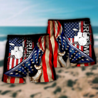 Drum Independence Day - Beach Short - Owl Ohh - Owl Ohh