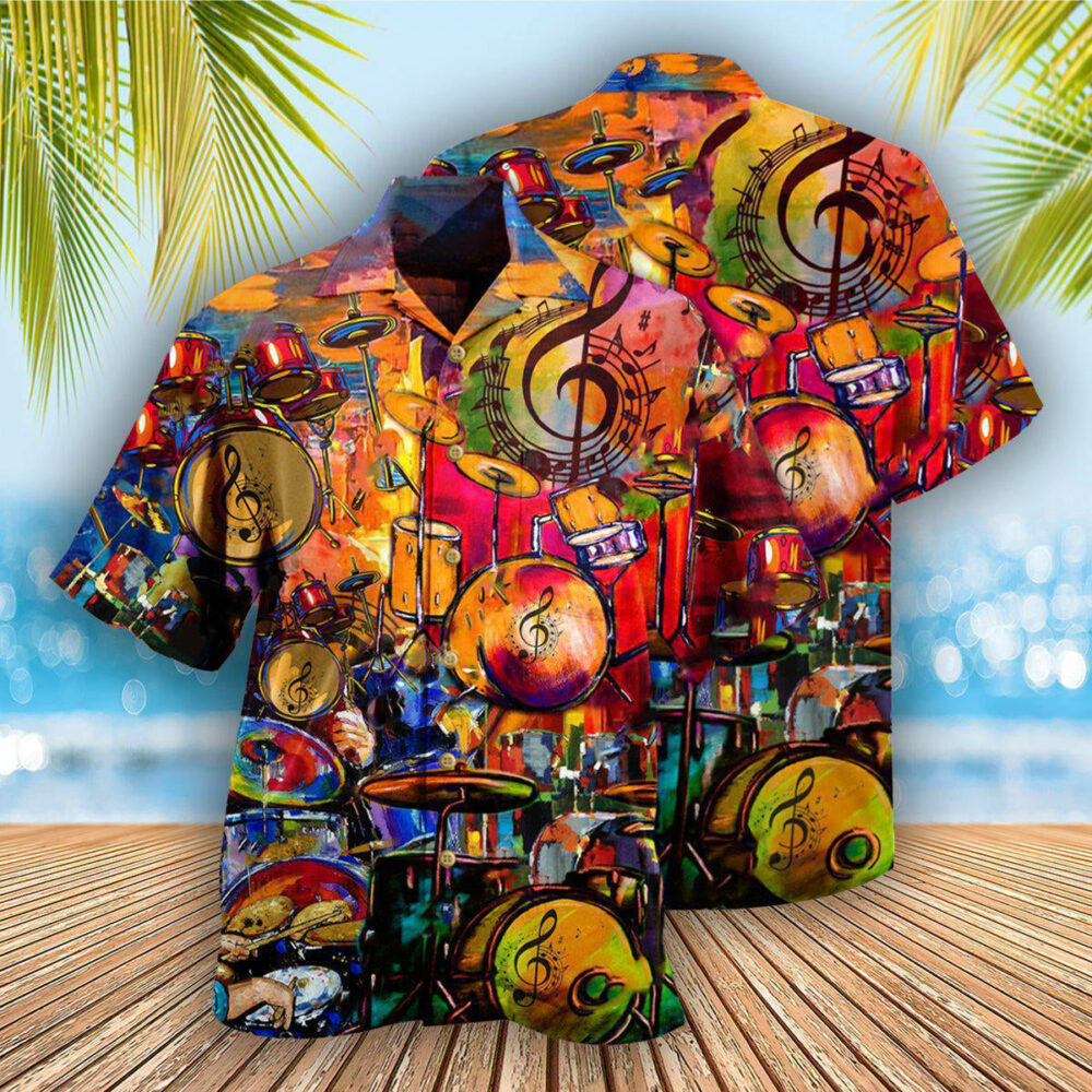 Drum Life Is Better With A Drummer - Hawaiian Shirt - Owl Ohh - Owl Ohh