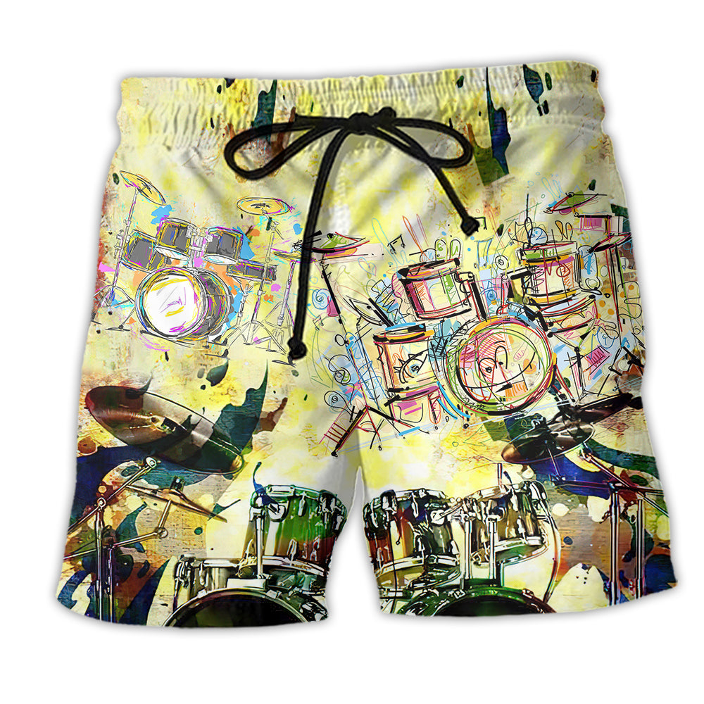 Drum So Cool Mix Color - Beach Short - Owl Ohh - Owl Ohh