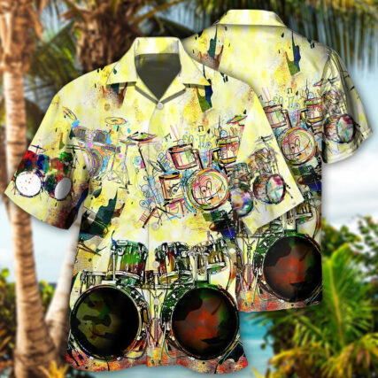 Drum Mix Color - Hawaiian Shirt - Owl Ohh - Owl Ohh