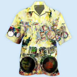 Drum Mix Color - Hawaiian Shirt - Owl Ohh - Owl Ohh