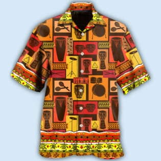 Drum Symbol Music Lover - Hawaiian Shirt - Owl Ohh - Owl Ohh