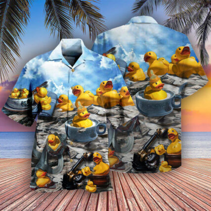 Duck Better With Rubber Duck - Hawaiian Shirt - Owl Ohh - Owl Ohh