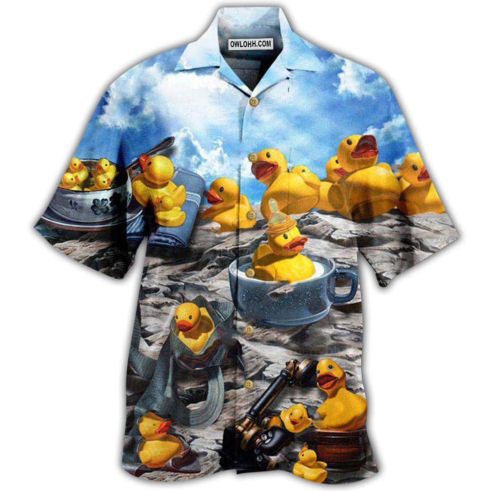 Duck Better With Rubber Duck - Hawaiian Shirt - Owl Ohh - Owl Ohh