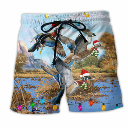 Duck Field Christmas Light - Beach Short - Owl Ohh - Owl Ohh