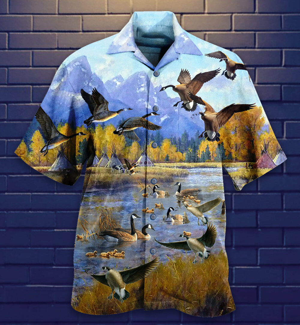 Duck Fly To Hawaii So Much Funny - Hawaiian Shirt - Owl Ohh - Owl Ohh