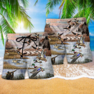Duck I Still Play Duck Duck Goose - Beach Short - Owl Ohh - Owl Ohh