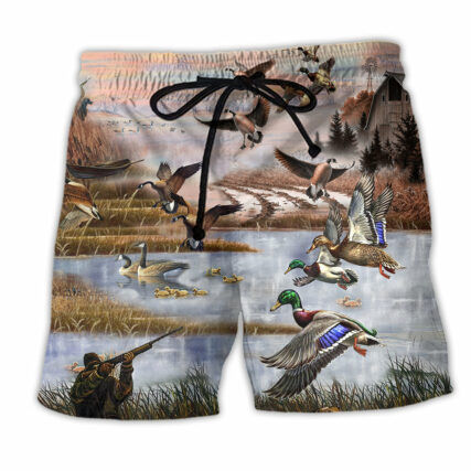 Duck I Still Play Duck Duck Goose - Beach Short - Owl Ohh - Owl Ohh