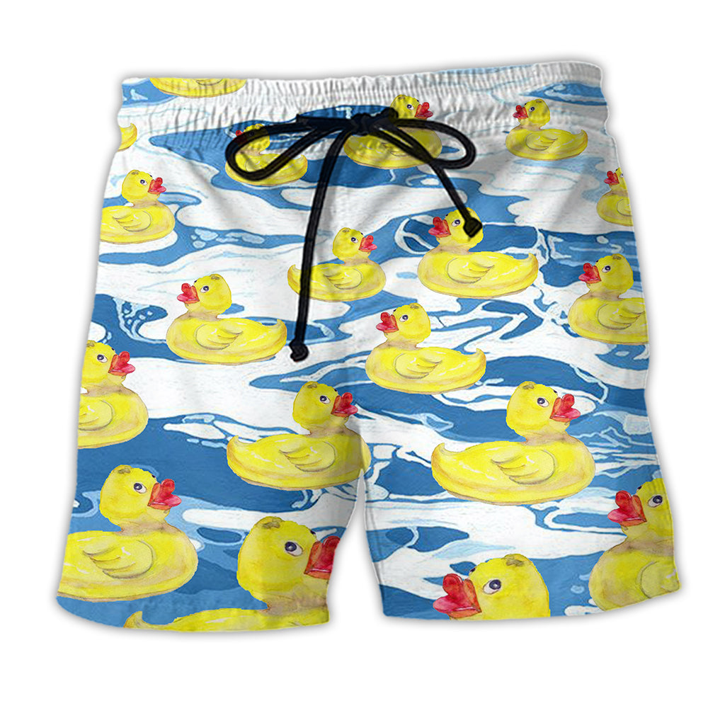 Duck Lovely Duck Funny Style - Beach Short - Owl Ohh - Owl Ohh