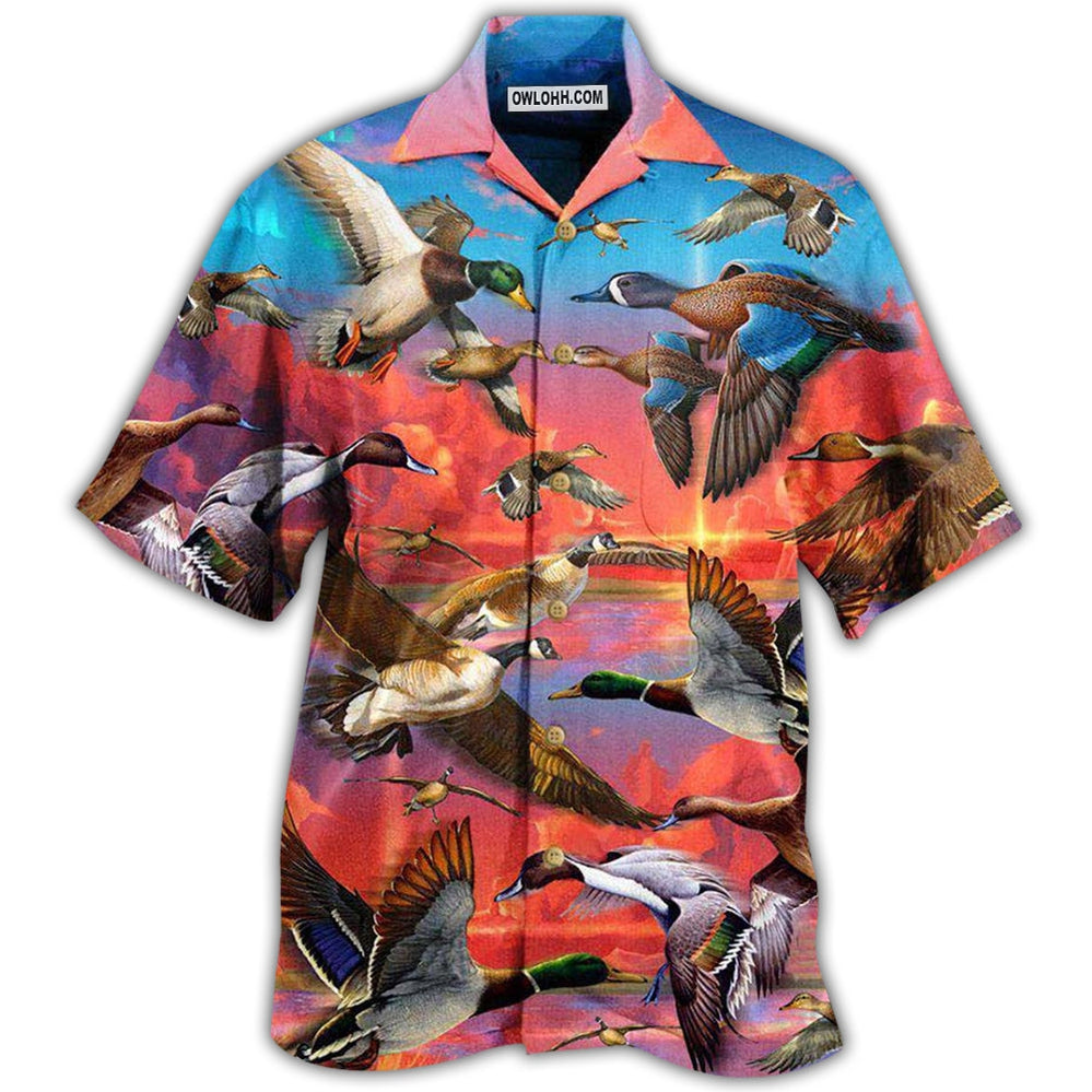 Duck The Soul Ducks Is In The Sky Forever - Hawaiian Shirt - Owl Ohh - Owl Ohh