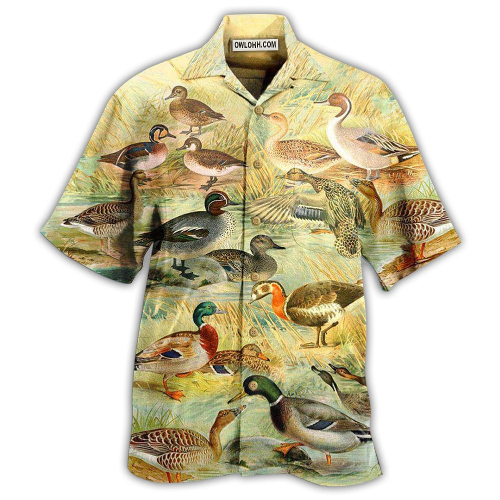 Duck Vintage World - Hawaiian Shirt - Owl Ohh - Owl Ohh