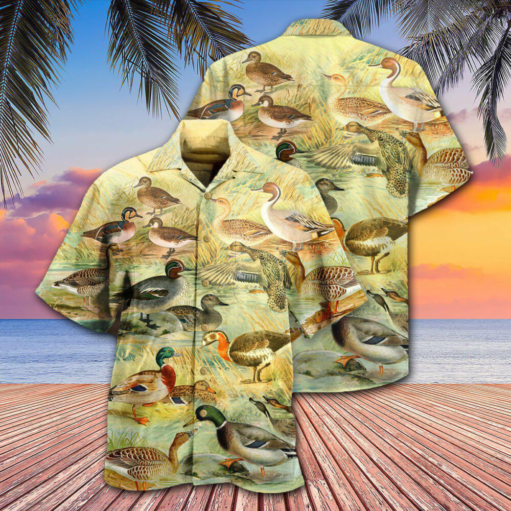 Duck Vintage World - Hawaiian Shirt - Owl Ohh - Owl Ohh