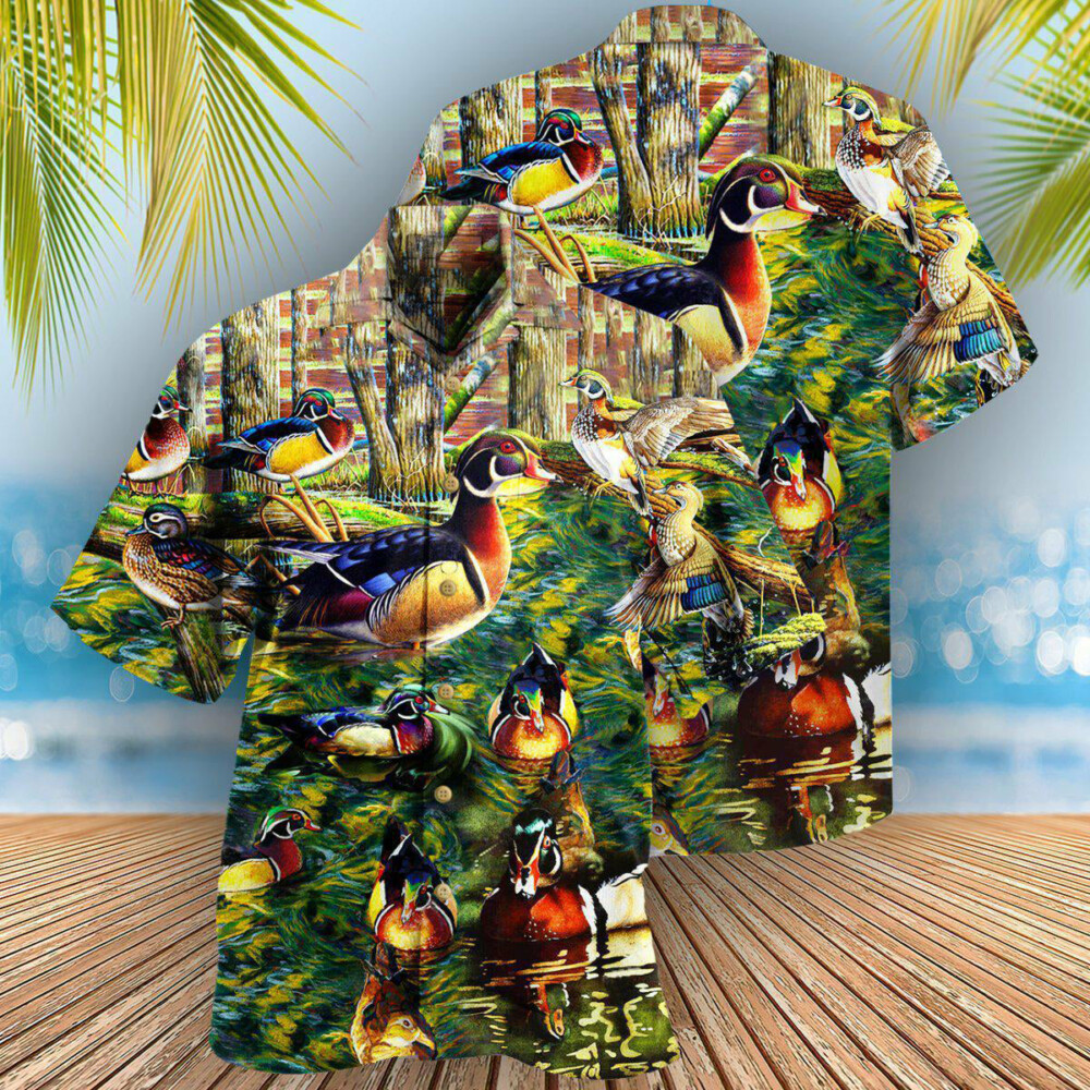 Duck Welcome To The Duck Side - Hawaiian Shirt - Owl Ohh - Owl Ohh