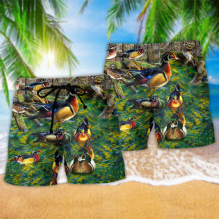 Duck Welcome To The Duck Side Life - Beach Short - Owl Ohh - Owl Ohh