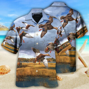 Hunting Duck Hunting Classic Style - Hawaiian Shirt - Owl Ohh - Owl Ohh