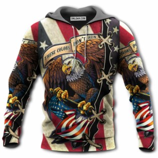 Eagle American Eagle Fly Flag - Hoodie - Owl Ohh - Owl Ohh