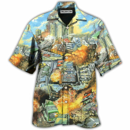 Earthquake Vintage Amazing - Hawaiian Shirt - Owl Ohh - Owl Ohh