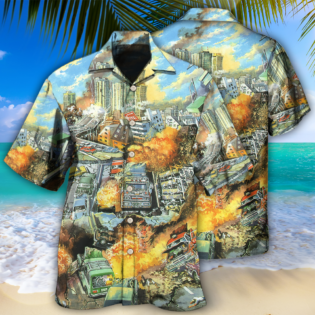 Earthquake Vintage Amazing - Hawaiian Shirt - Owl Ohh - Owl Ohh