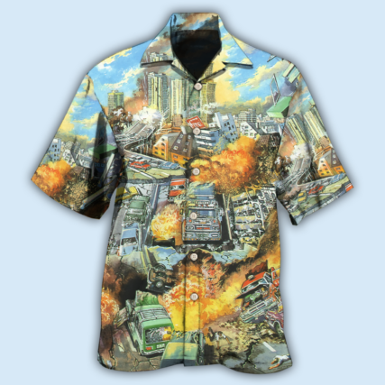 Earthquake Vintage Amazing - Hawaiian Shirt - Owl Ohh - Owl Ohh