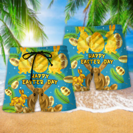Easter Lovely Rabbit The Great Gift Of Easter - Beach Short - Owl Ohh - Owl Ohh