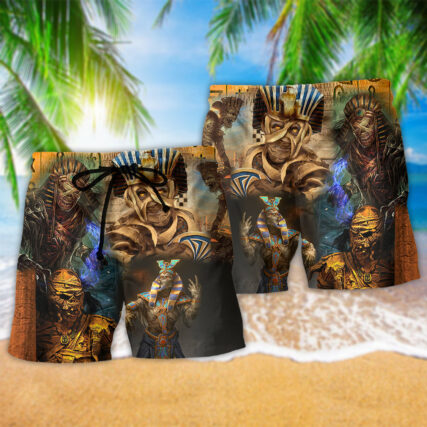 Egypt Amazing Mummy Vintage - Beach Short - Owl Ohh - Owl Ohh