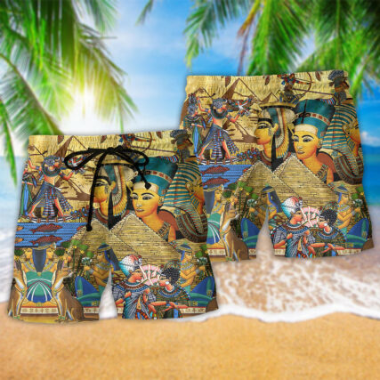 Egypt King Cool Style - Beach Short - Owl Ohh - Owl Ohh