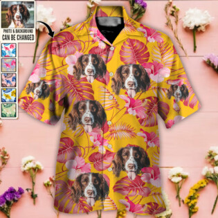 Dog Lucky You Want Tropical Custom Photo - Hawaiian Shirt - Personalized Photo Gifts-Owl Ohh