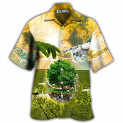 Farm Agricultural Scientist - Hawaiian Shirt - Owl Ohh - Owl Ohh